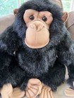 Hansa Chimpanzee Realistic Animal Stuffed Toy Sitting Mama Life Like Large Plush