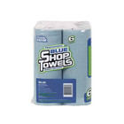 330 Blue Shop Towels Heavy-duty Cleaning Wipes Absorbent Disposable 6-pack