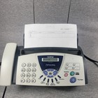 Brother Fax-575 Personal Plain Paper Fax Machine W  Cord   Cartridge Tested