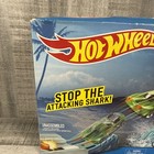  Hot Wheels Shark Bait Play Car   Track Set Boys 4  Race Cars New 2016