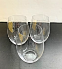 X3 Riedel Stemless Wine Glass Tumbler 5  Tall Barware Set Of 3