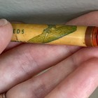 Land O lakes Mechanical Pencil 5  - Maiden Riding An Ear Of Corn Cracked Vtg