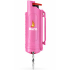 2 Pack Burn Pepper Spray 0 5oz Police Strength Self Defense Keychain Pink