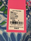 Lilly Pulitzer Zoya Ruffle Romper Sleeveless Size 8 Nwt Frenchie Blue Floral
