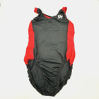 Gk Elite Leotard Red Black Az Dynamics Gems Rhinestone Gymnastics Adult M Am Leo