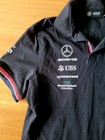 Mercedes Benz Amg Petronas Formula One 1 F1 Racing Team Black Polo Shirt Mens Xl