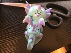 Fingerlings Glitter Dragon Tara  blue  Interactive Baby Electronic Pet By Wowwee