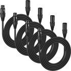 Dmx Cable 3-pin Xlr Male To Female 110 Ohm 22awg Shielded Stage Lighting Cord