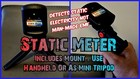 Ghost Hunting Static Meter - Senses Static Electricity Not Man-made Emf   