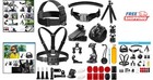 Lightweight 14-in-1 Action Camera Accessory Set For Ultimate Outdoor Flexibility