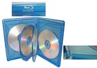 Viva Elite Blu-ray Replace Case Hold 6 Discs 4 Pk  6 Tray  15mm Storage Holder