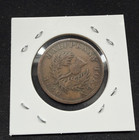 1840 Nova Scotia 1 2 Penny Token Km 3 Canadian Province Queen Victoria Copper