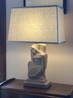 Lamp By Marianna Von Allesch   Excellent Vintage Condition With Designer Shade 