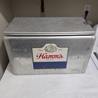 Vintage 1960s Hamm s Beer Aluminum Cooler Cronstroms Ice Chest