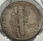 1944 D Mercury Dime  Very Good  90  Silver     