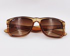 Ray-ban Rb4165 Justin Classic Polished Beige Frame Gradient Brown Lens 54mm