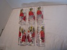 Vtg Federal Bar Set Caddy W  8-tom Collins-zombies Flamenco Dancers 1950s Nos