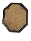 Vintage Octagon Wood Wall Plaque Frame Rustic Cottage Farmhouse Decor Brown 13   