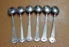 Vintage Set Of 6 - Norwegian Brodrene Mylius 830 S  Silver Demitasse Spoon s 4 5