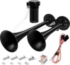 Conjunto De Compresor Para Bocina De Aire Trompeta Doble S  per Fuerte 150 Db 12v