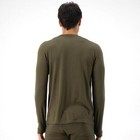 Mons Royale Mens Cascade Merino Flex 200 Ls Base Layer Top Dark Olive