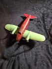 Rare Vintage Wyandotte Toys Usa Metal Toy Airplane Pre War   Pressed Steel 