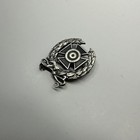 Vietnam War Us Army Expert Marksman Badge     Pin-back Sterling Collectible