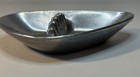 Vintage Coors Recycled Aluminum Silver Boomerang Shaped 6-slot Ashtray