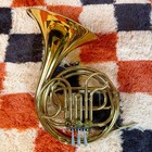 Used King 618 Single French Horn 3 Valve With Case Plays Great see Video