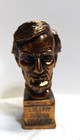 Vintage Bust Of Abraham Lincoln Bronzed Color Metal 6  Tall
