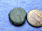 Genuine Ancient Greek Bronze Coin - Coin Pictured Received  sl40