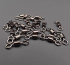 100 50x Rolling Barrel Swivel 220 Lb Fishing Swivels Solid Ring   3 0        