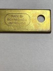 Richard Kell Solid Brass Super Square  England Vintage