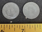 Vtg Missouri Sales Tax Tokens Lot Of 2 Metal Depression Tokens