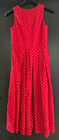 Children s Traditional Dirndl Sleeveless Red White Patterned Approx  Size 152 By Landgraf