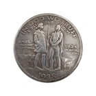 2 antique American Silver Dollar Collection In God We Trust 1938half Dollar Coin