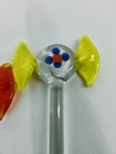 Vintagehand-blown Glass  Candy Cocktail Stirrers Qty 5