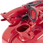 Wavian 5 Gallon 20 Liter Authentic Jerry Can Leakproof Spout Red Steel Gas Can