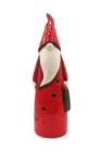 Christmas Ceramic Ornament - Red Gnome By Wizardi F07n7-1