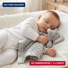 Pro Goleem Elephant Security Blanket  Soft Lovey Unisex Lovie Baby Gifts For Boy