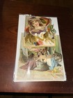 Victorian Die Cut Trade Card Scrap Cut Children Boys Girls Lot