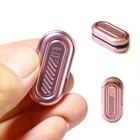 Pod Fidget Metal Hand Spinner Rainbow Focus Adhd Autism Finger Toy Gyro New Gift