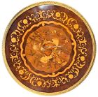 Antique French Louis Xv Style Ormolu Mounted   Marquetry Circular Center Table