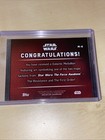 2015 Topps Star Wars  The Force Awakens Poe Dameron  m-8 Galactic Medallion  179