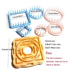 Weaving Loom Kit  8pcs Flower Maker Wool Knitting Ball Maker Weaving Tools Kn   