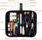 Paxcoo Jewelry Making Supplies Kit With Tools  Wires  Findings For Jewelry Repai