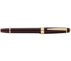 Cross Bailey Light Fountain Pen Polished Red  Medium  Pt New In Bx At0746-11