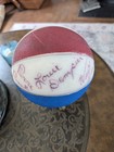 Vintage 1971-72 Aba Kentucky Colonels Team Signed Basketball Gilmore Issel