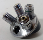 Ao Microscope Turret With 4 Objectives Achromat 10  25 45  25 50  80 100 1 25