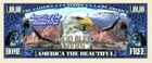 100 Pack America The Beautiful Money Collectible Usa Freedom Million Dollar Bill